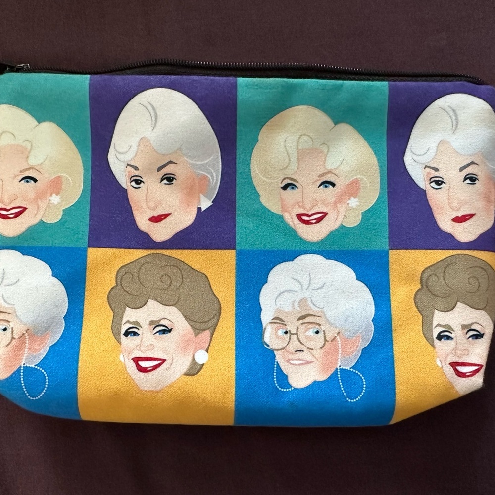 Golden Girls makeup bag